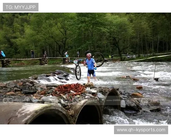 国际自行车山地赛在赛道旁设立科普驿站